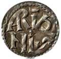 Denier carolingien VII siecles